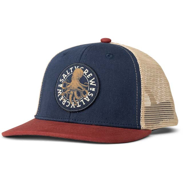 Salty Crew Boys' Tentacles Retro Trucker Hat
