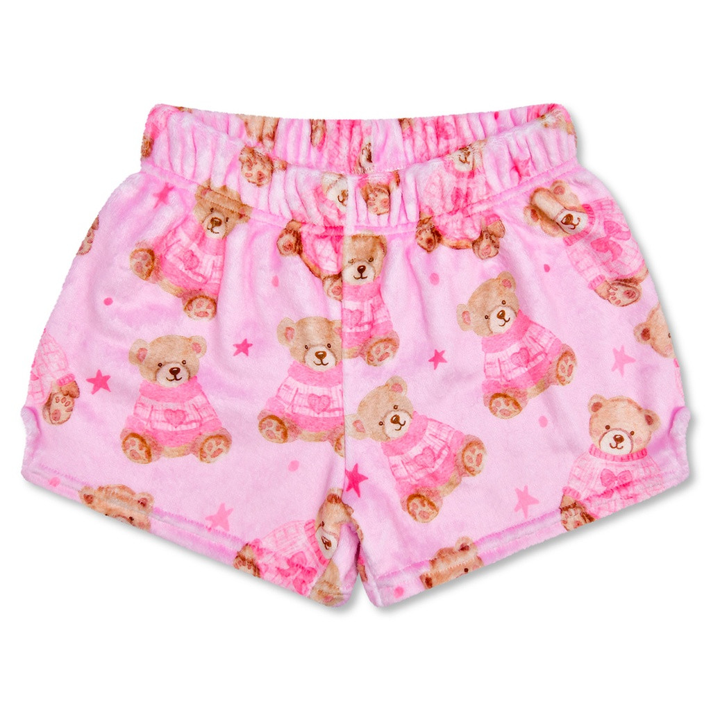 Iscream Girls' Beary Plush Shorts