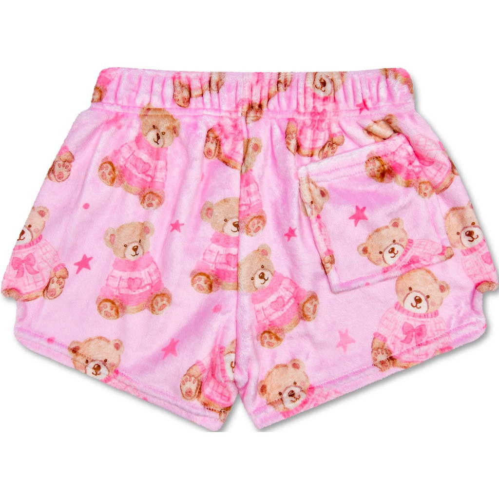Iscream Girls' Beary Plush Shorts
