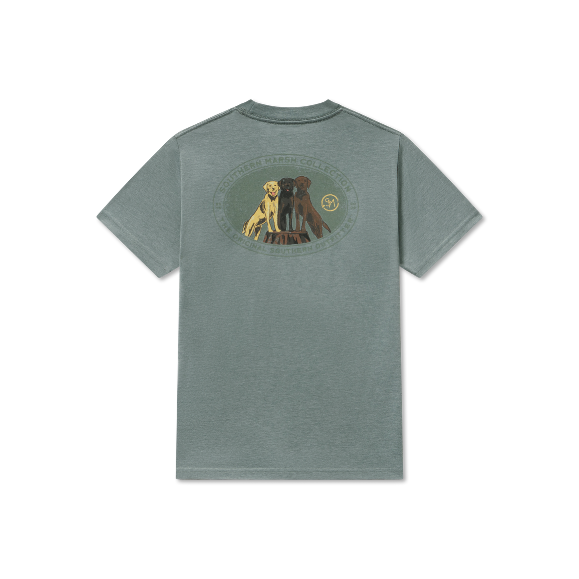 Southern Marsh Boys' Lab Trio Seawash Tee