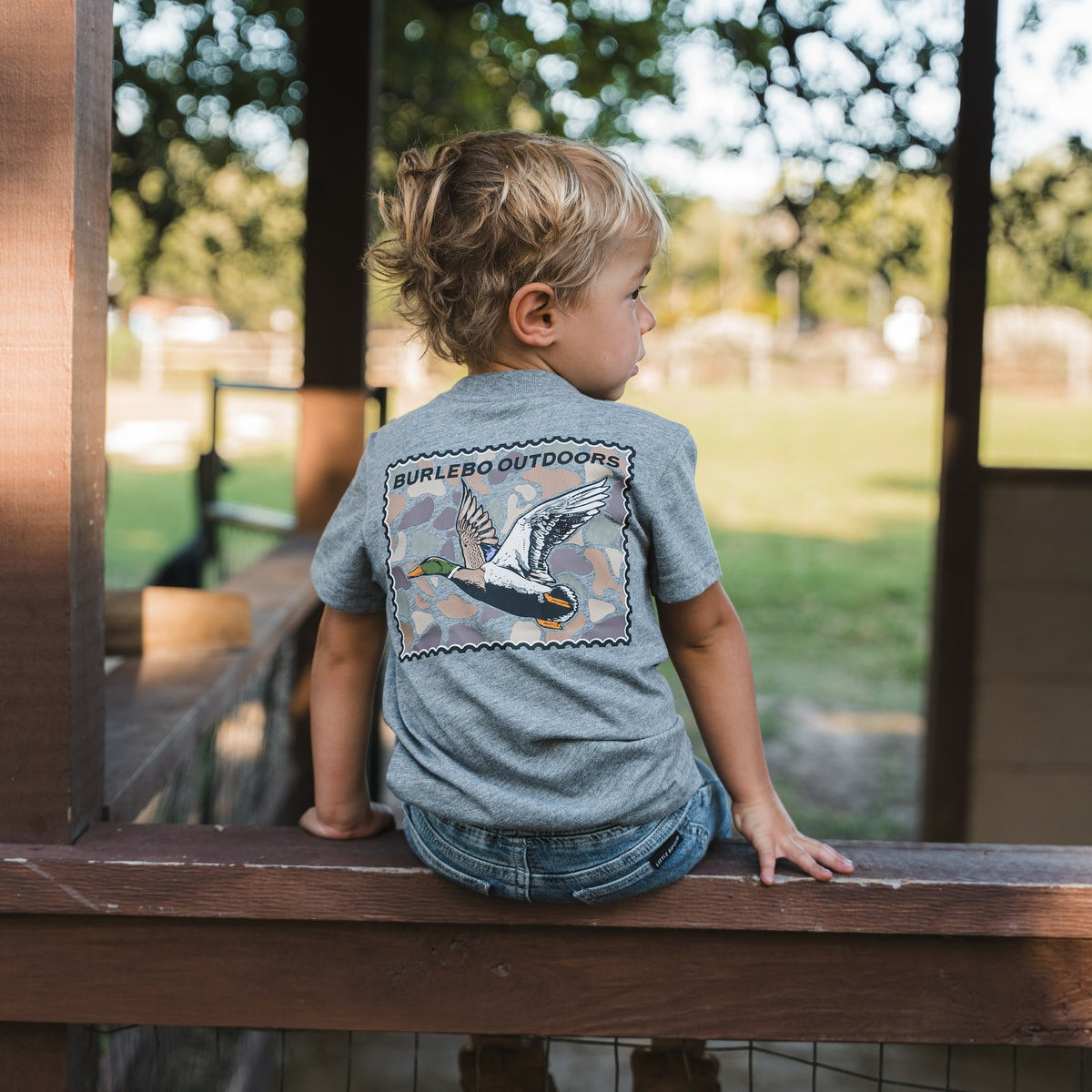 Burlebo Boys' Mallard Duck Stamp Tee