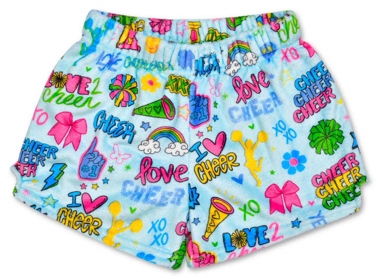 Iscream Girls' Cheer Plush Shorts