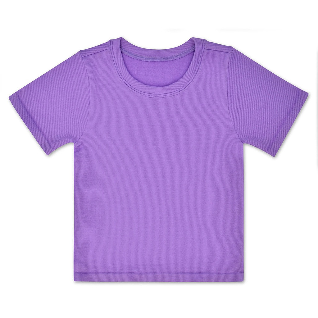 Iscream Girls' Ribbed Short Sleeve Shirt
