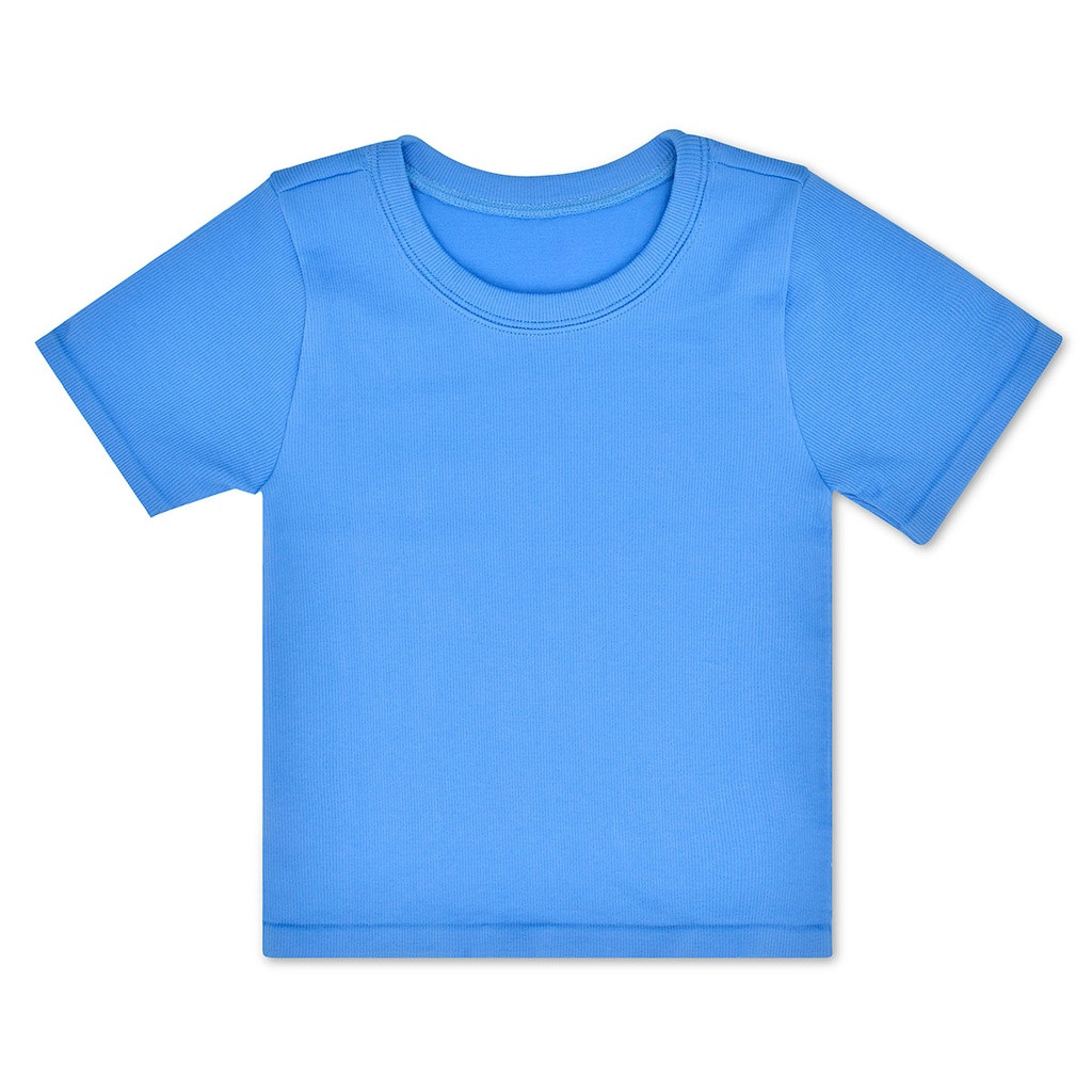 Iscream Girls' Ribbed Short Sleeve Shirt