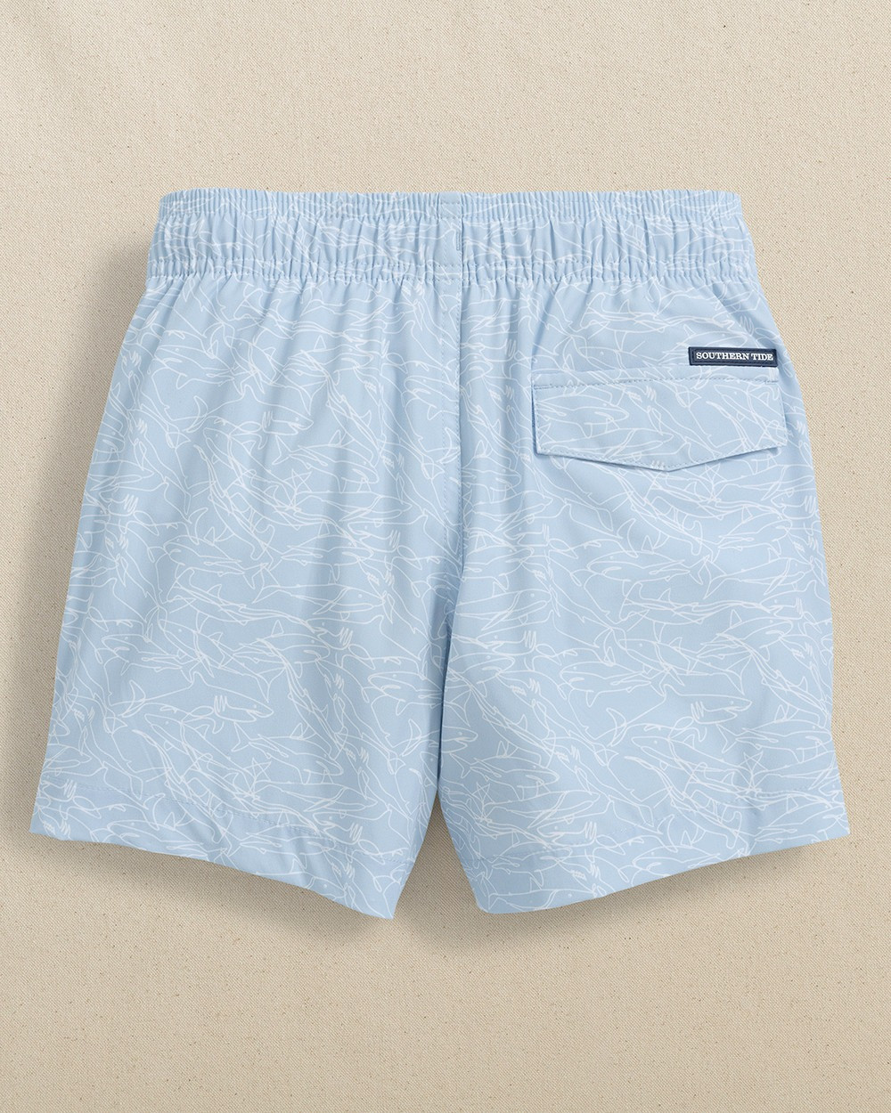 Southern Tide Boys' Shark Bait Swim Trunks