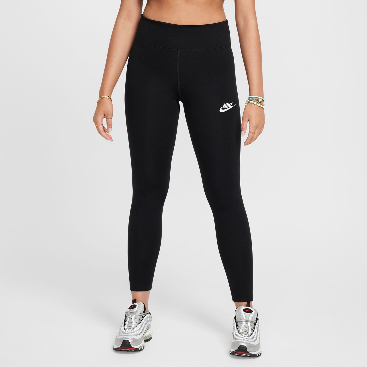 Nike Girls' Sportswear Classic High Waisted Leggings