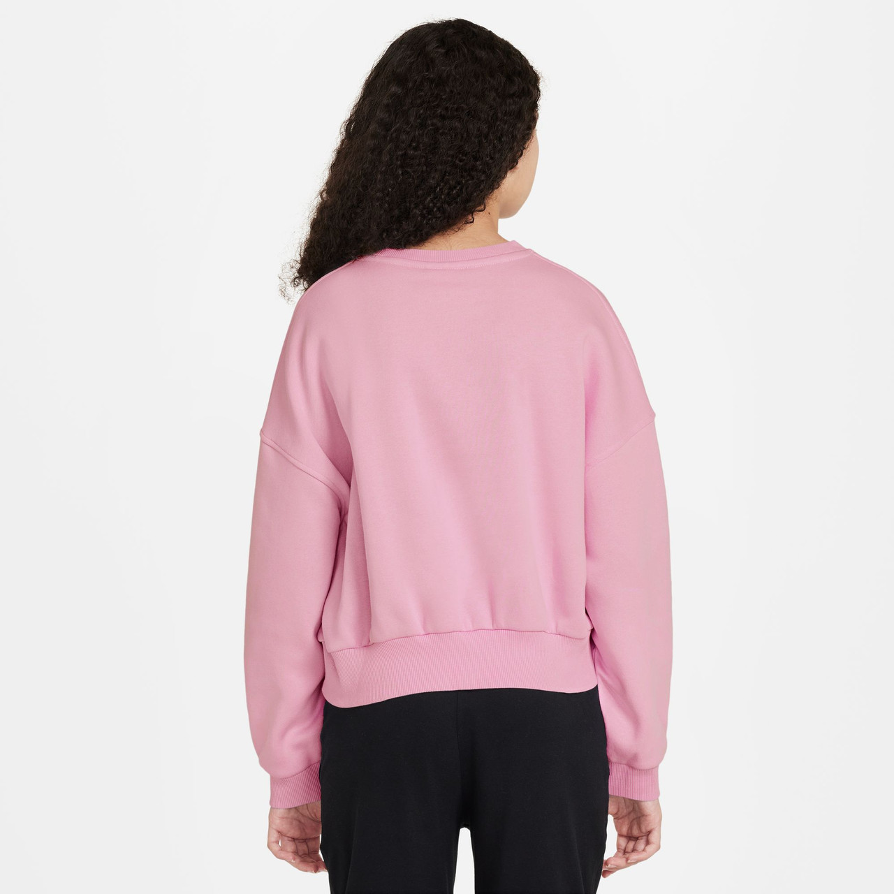 Nike Girls' Sportswear Club Fleece Boxy Crew Neck Pullover