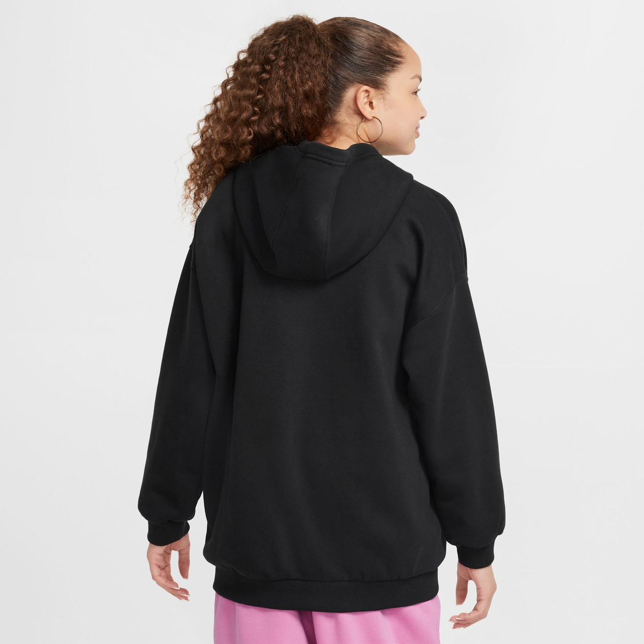 Nike Girls' Sportswear Club Fleece Oversized Hoodie