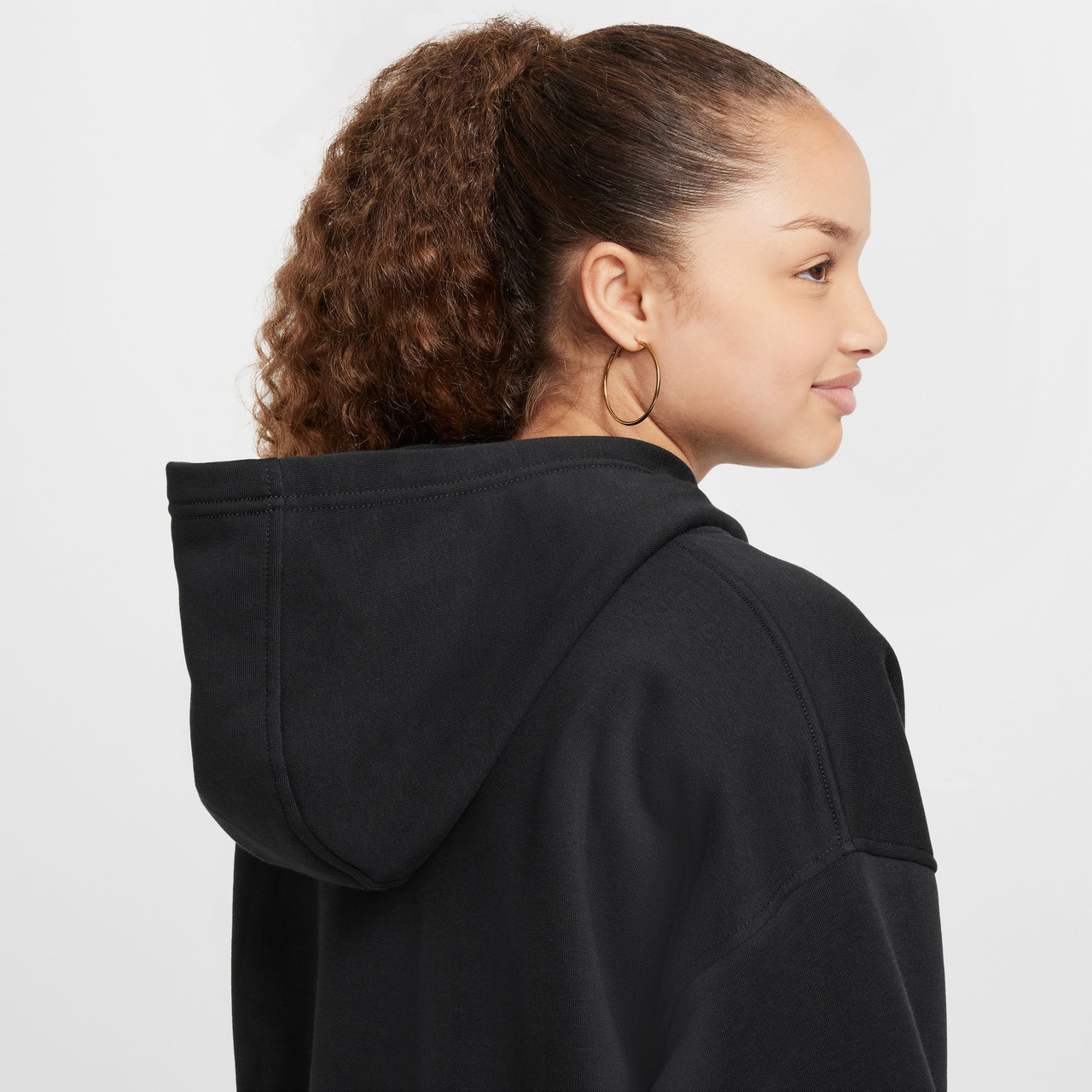 Nike Girls' Sportswear Club Fleece Oversized Hoodie