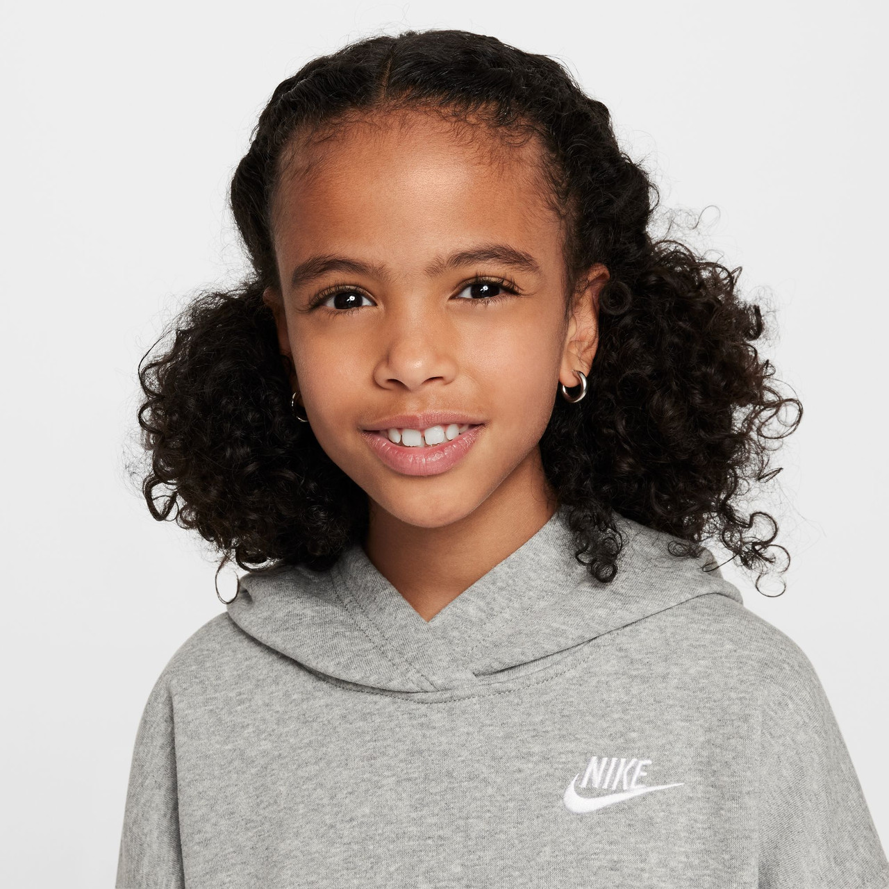 Nike Girls' Sportswear Club Fleece Oversized Hoodie