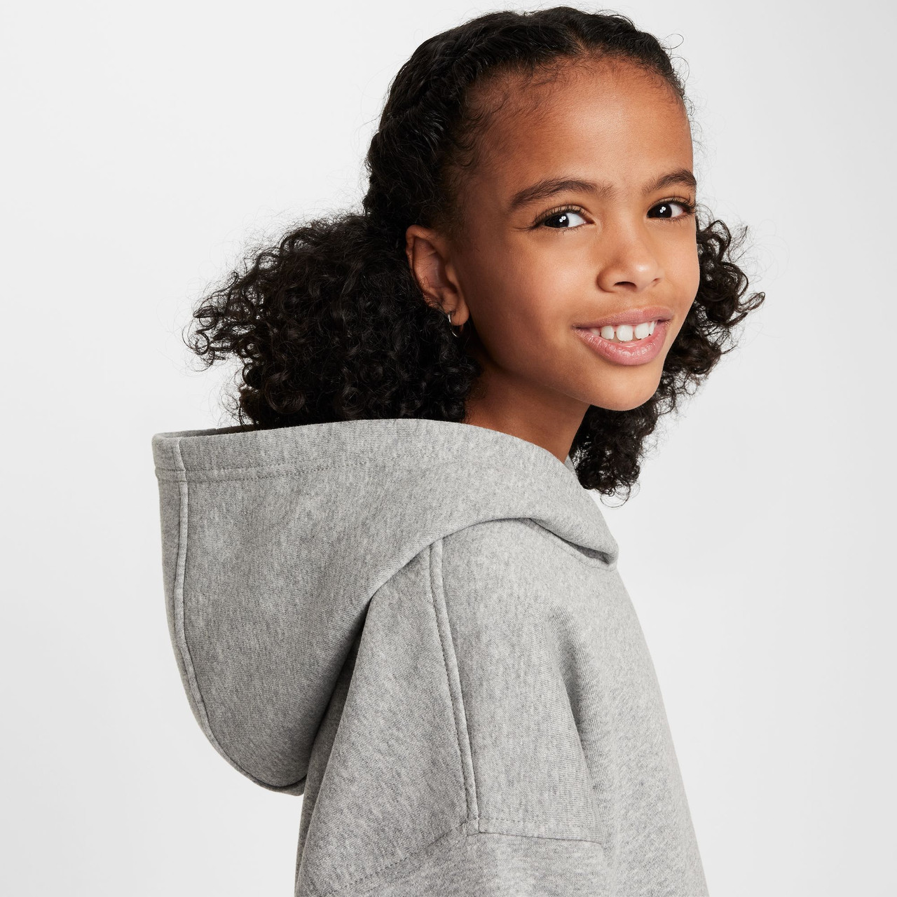 Nike Girls' Sportswear Club Fleece Oversized Hoodie
