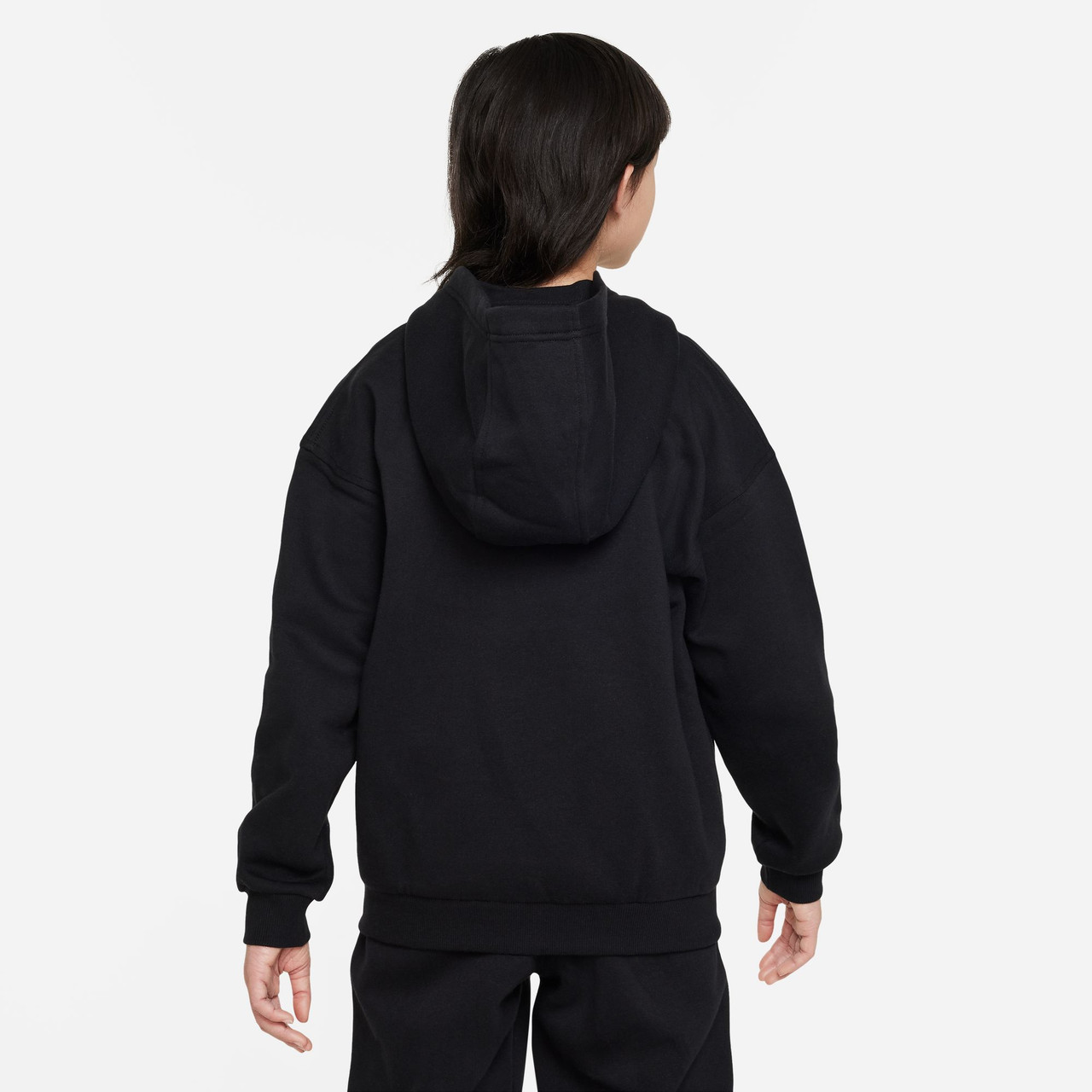 Nike Girls' Sportswear Club Fleece Oversized Full Zip Hoodie