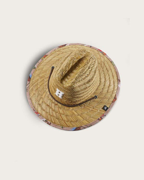 Hemlock Big Kids' Straw Lifeguard Hat - Island Cowboy
