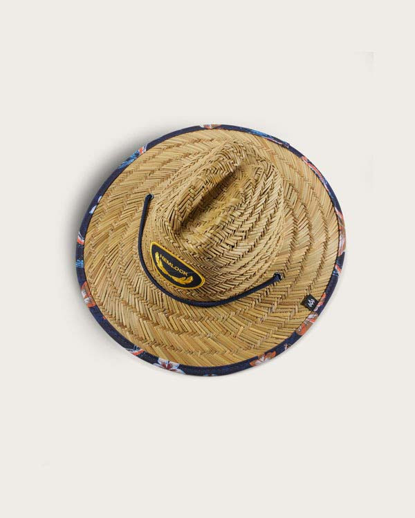 Hemlock Big Kids' Straw Lifeguard Hat - Flying Fish 3 Hemlock Big Kids' Straw Lifeguard Hat - Flying Fish