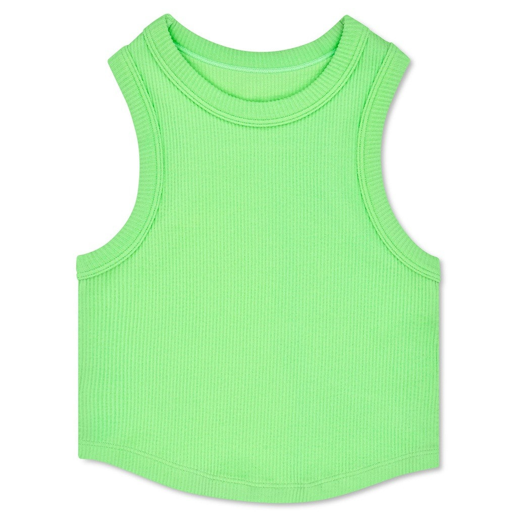 Iscream Girls' Cropped Racerback Tank Top