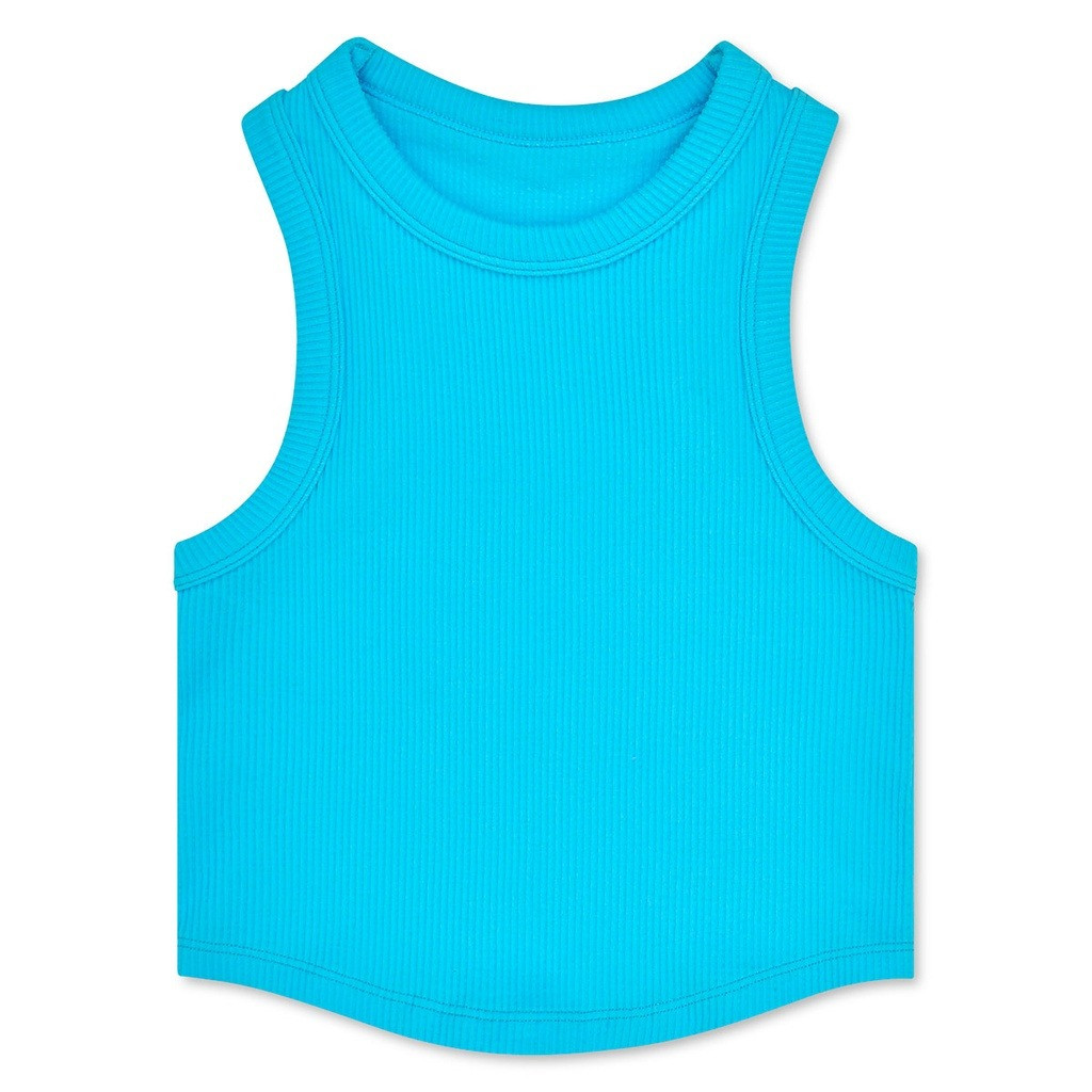 Iscream Girls' Cropped Racerback Tank Top