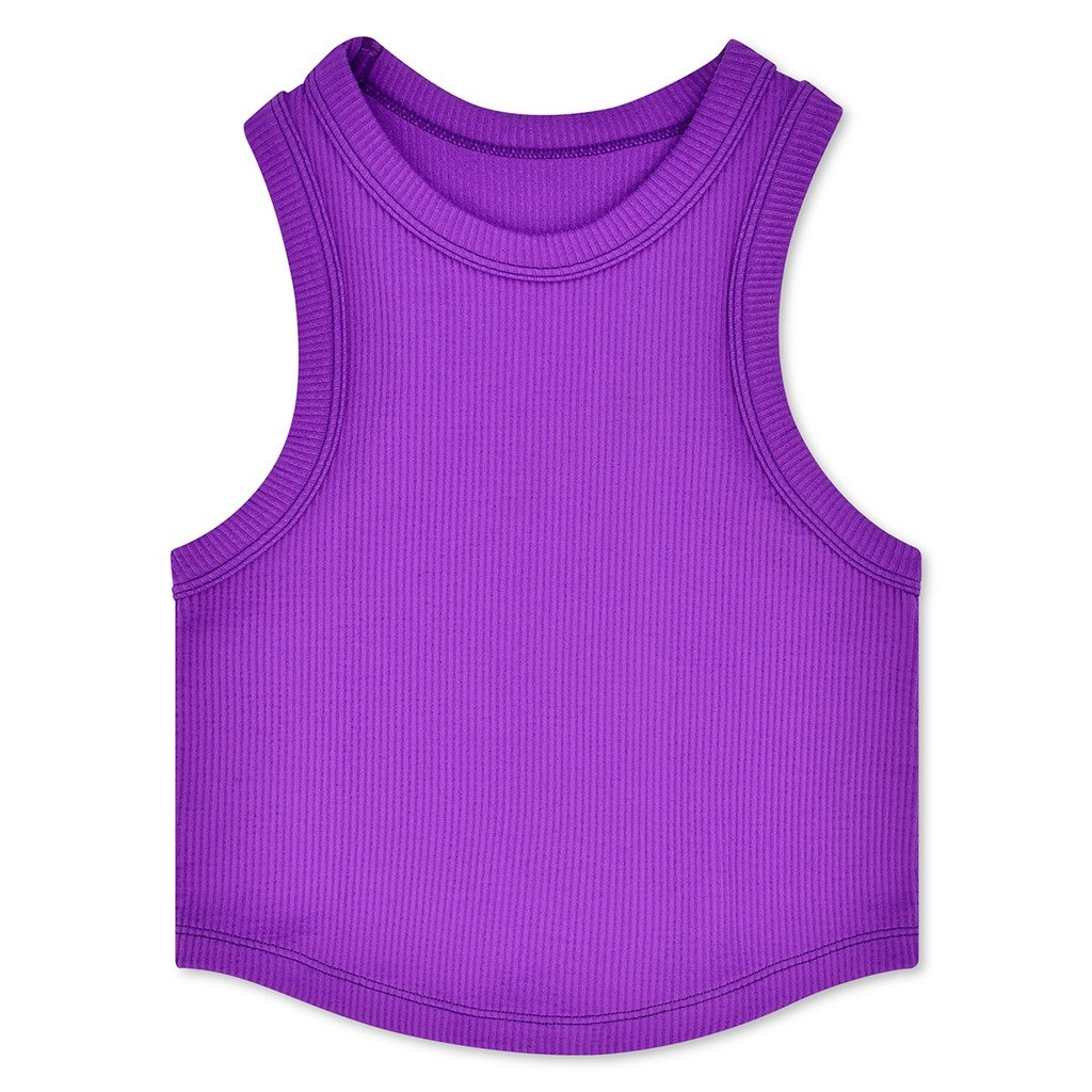 Iscream Girls' Cropped Racerback Tank Top