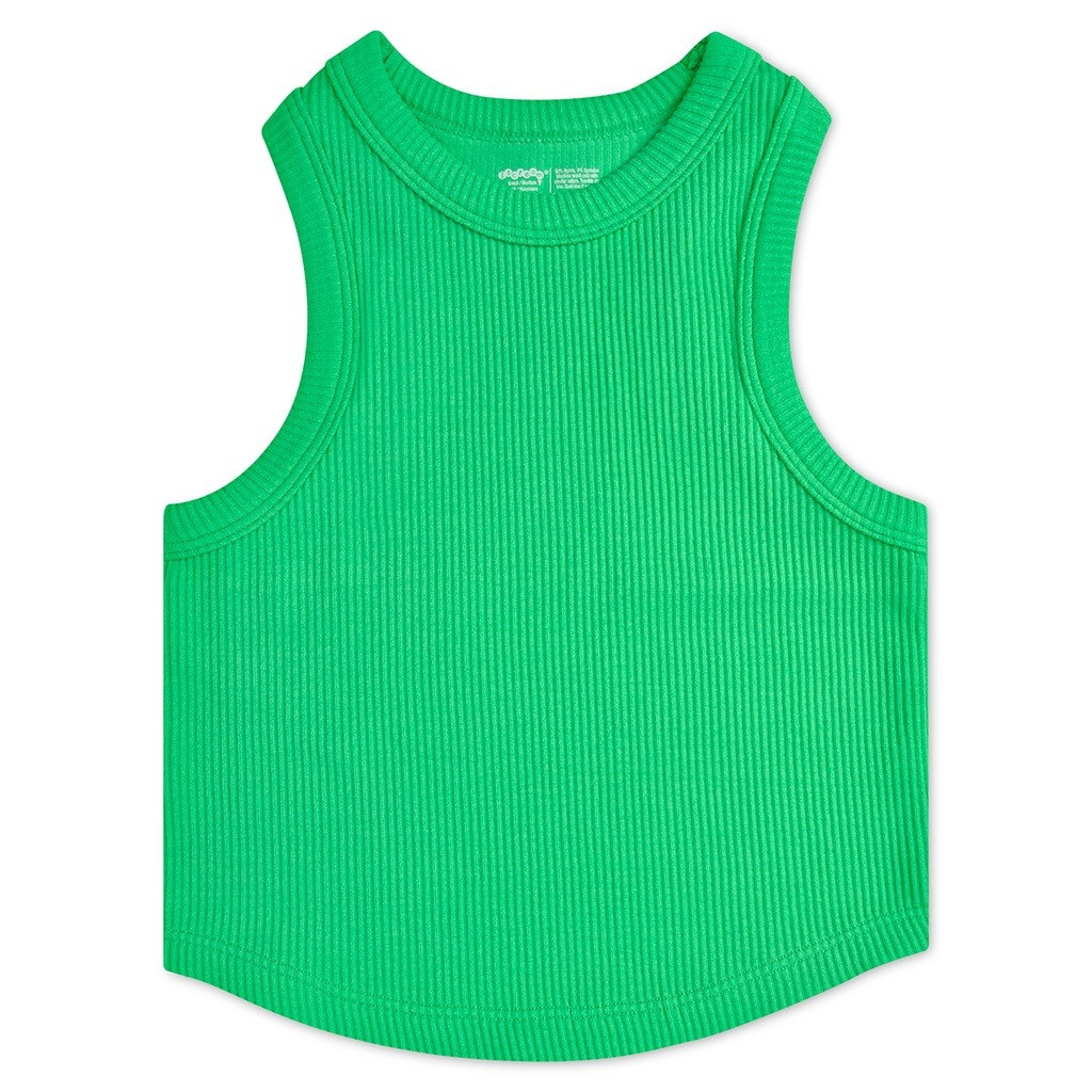 Iscream Girls' Cropped Racerback Tank Top