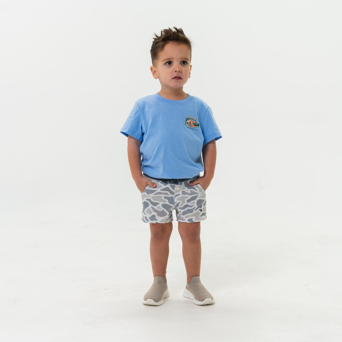 Burlebo Toddlers' Athletic Shorts 8 Burlebo Toddlers' Athletic Shorts