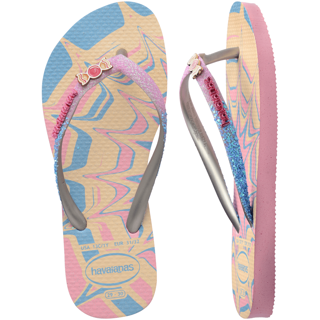 Havaianas Kids' Slim Glitter II