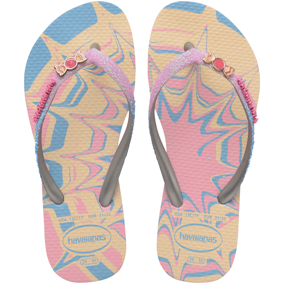 Havaianas Kids' Slim Glitter II