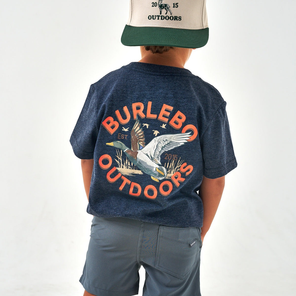 Burlebo Boys' Old School Duck Hunt Tee