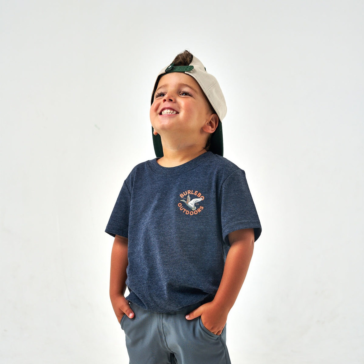 Burlebo Boys' Old School Duck Hunt Tee