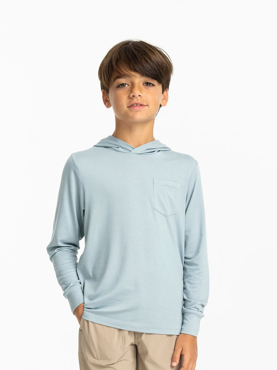 Free Fly Boys' Bamboo Shade Hoodie