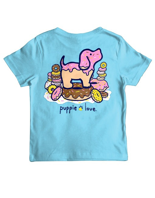 Puppie Love Girls' Donut Pup Tee