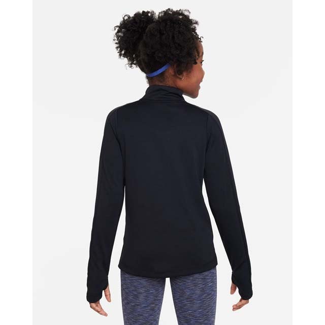 Nike Girls' Dri-FIT Long-Sleeve 1/2-Zip Top
