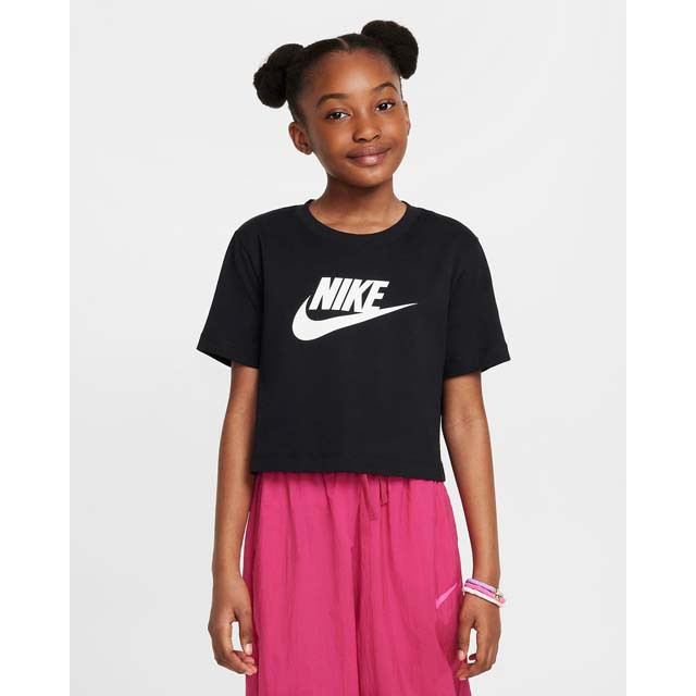 Nike Girls' Sportswear Cropped T-Shirt