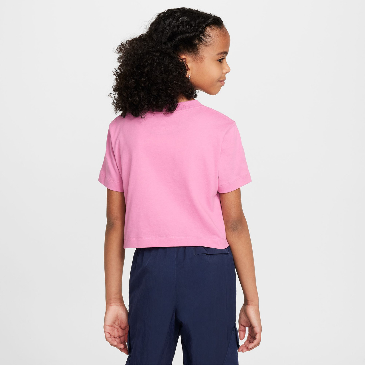 Nike Girls' Sportswear Cropped T-Shirt