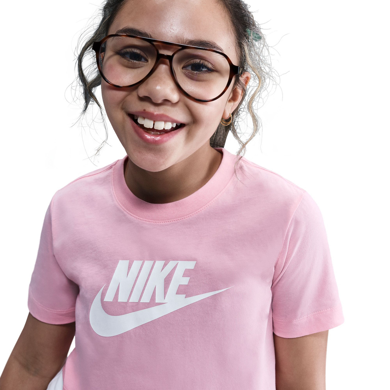 Nike Girls' Sportswear Cropped T-Shirt