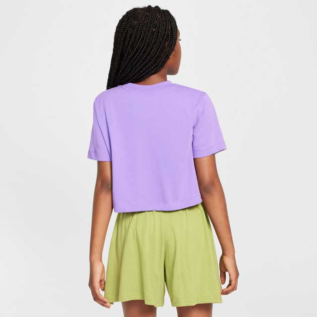 Nike Girls' Sportswear Cropped T-Shirt
