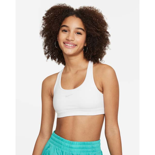 Nike Girls' Swoosh Sports Bra 3 Nike Girls' Swoosh Sports Bra