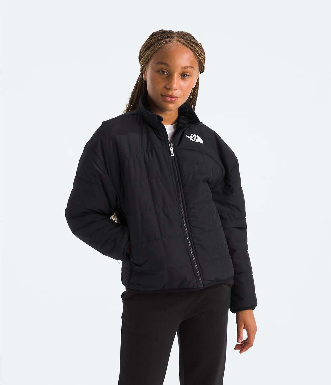 The North Face Girls' Reversible Shasta Full-Zip Jacket