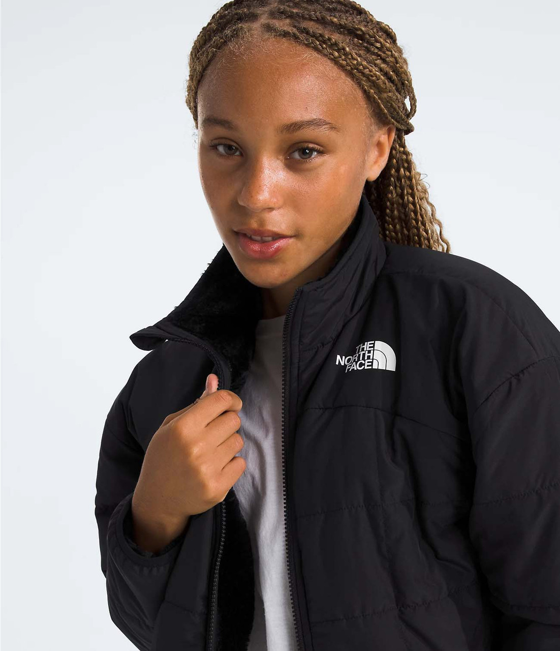 The North Face Girls' Reversible Shasta Full-Zip Jacket