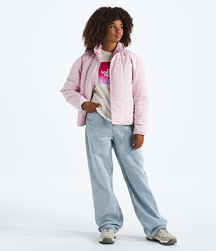 The North Face Girls' Reversible Shasta Full-Zip Jacket