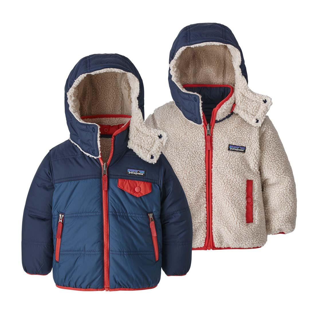 Patagonia Toddlers' Reversible Tribbles Hoody Jacket