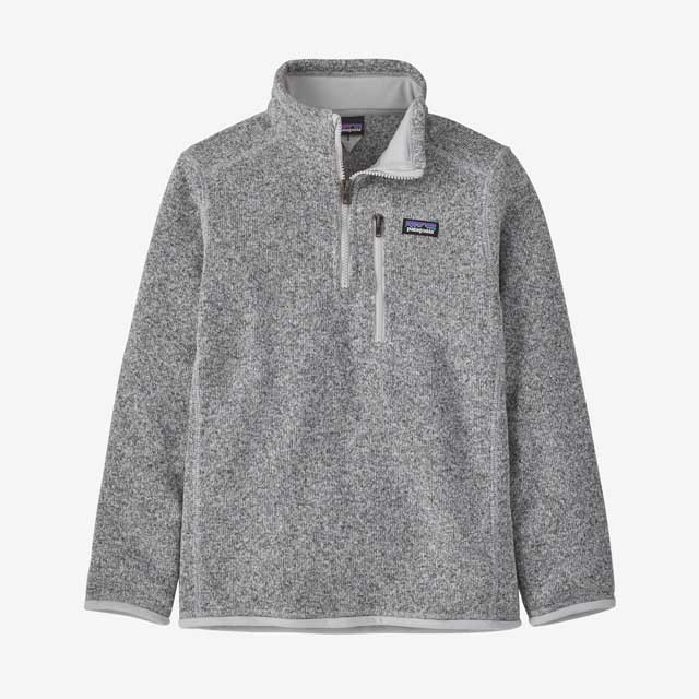 Patagonia Kids' Better Sweater 1/4-Zip Fleece Pullover