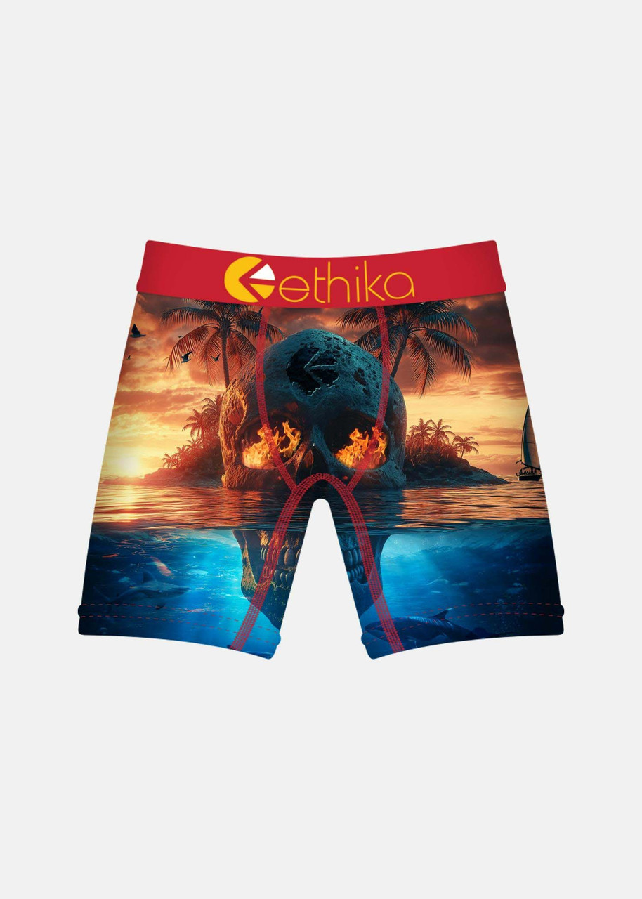Ethika Boys' Print Staple Boxer Briefs