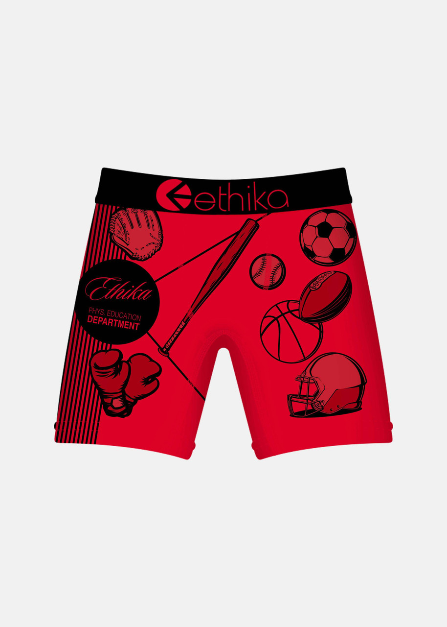 Ethika Boys' Print Staple Boxer Briefs