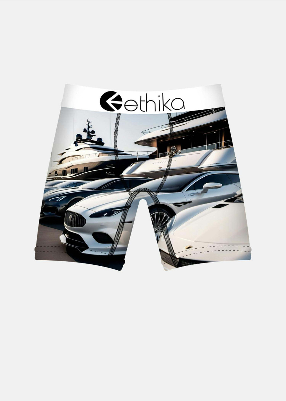Ethika Boys' Print Staple Boxer Briefs