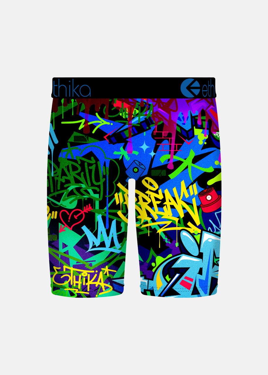 Ethika Boys' Print Staple Boxer Briefs