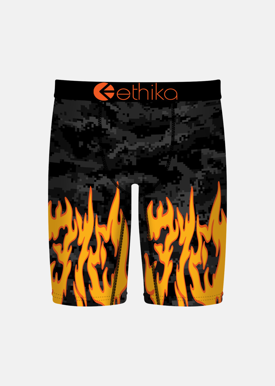 Ethika Boys' Print Staple Boxer Briefs