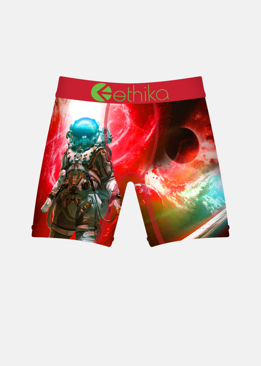 Ethika Boys' Print Staple Boxer Briefs