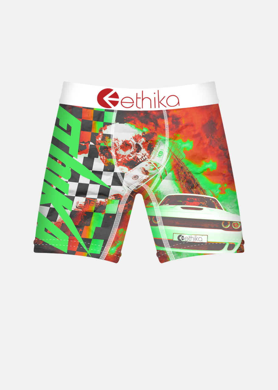 Ethika Boys' Print Staple Boxer Briefs