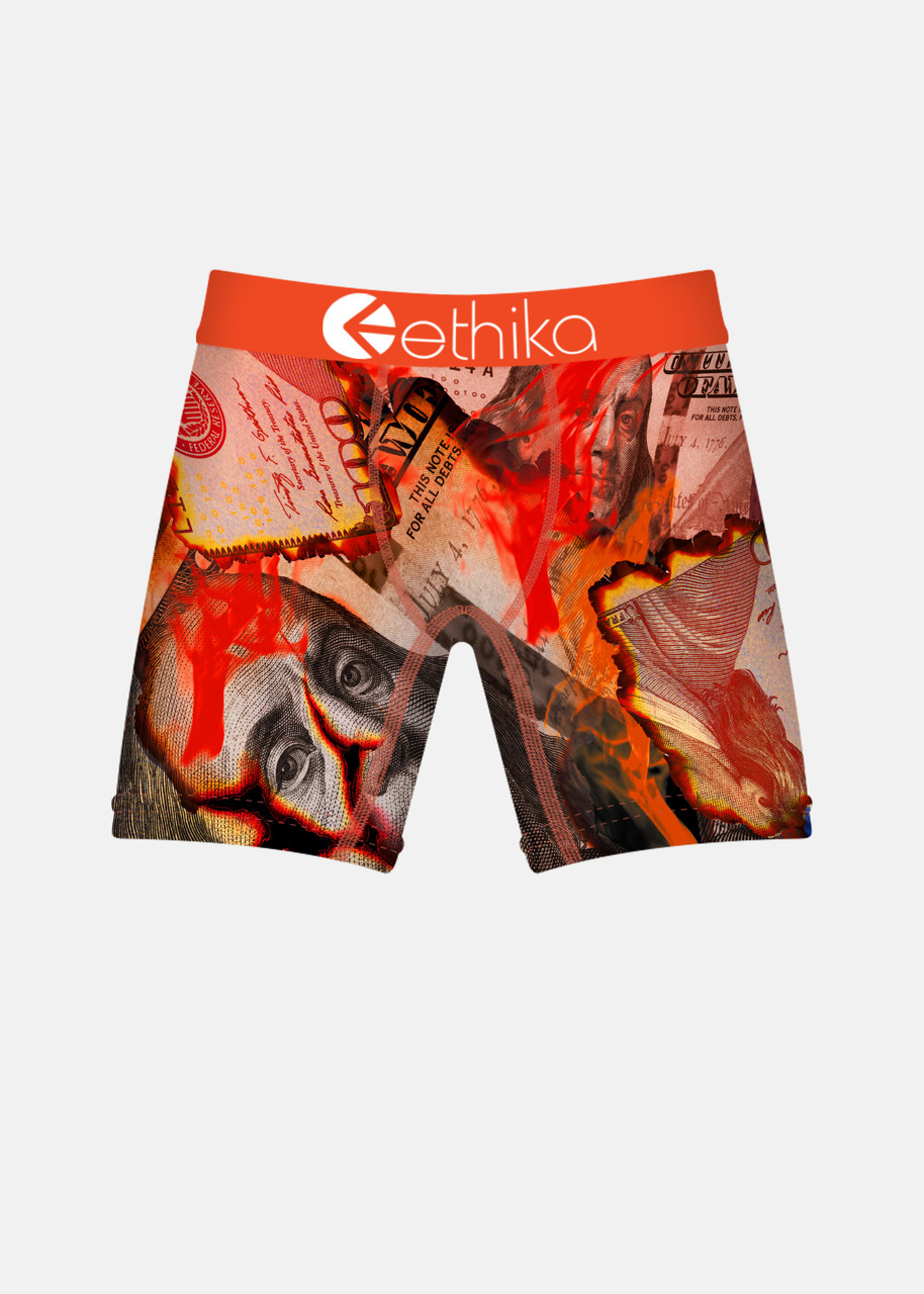 Ethika Boys' Print Staple Boxer Briefs
