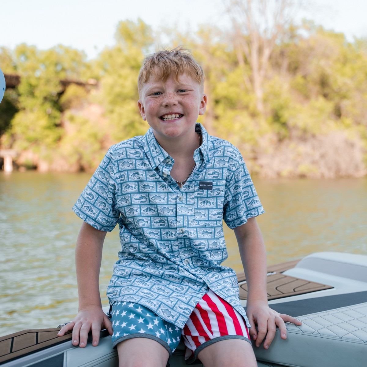 Burlebo Boys' Swim Trunks