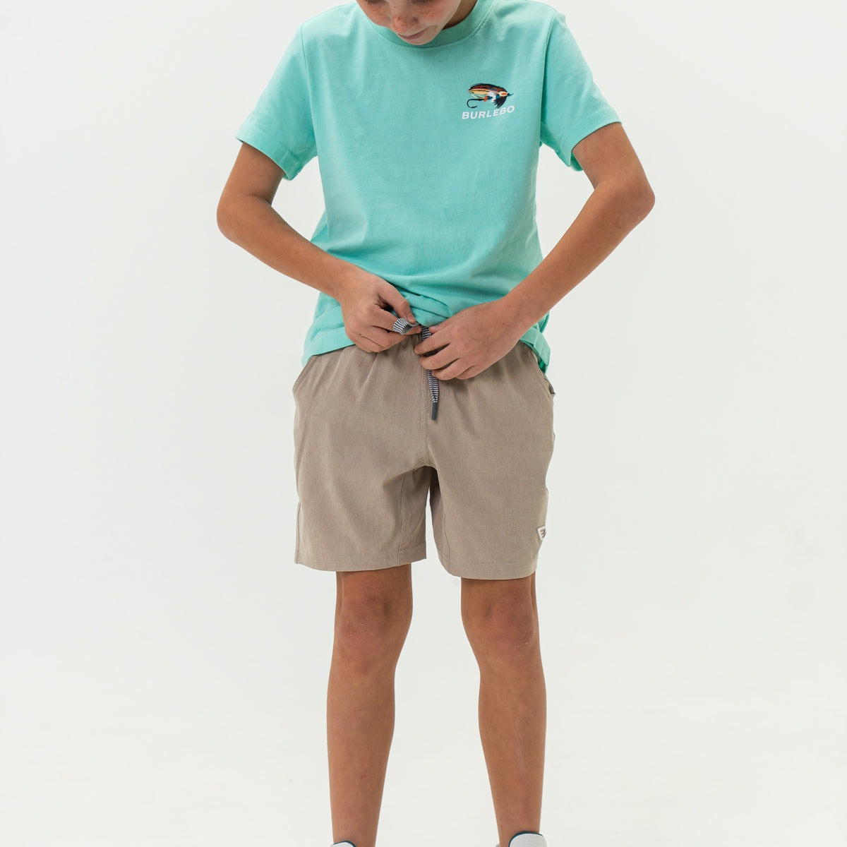 Burlebo Boys' Athletic Performance Shorts 17 Burlebo Boys' Athletic Performance Shorts